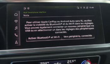 AUDI Q3 SPORTBACK 45 TFSI E S-TRONIC 245 CH HYBRIDE RECHARGEABLE complet