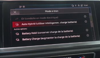 AUDI Q3 SPORTBACK 45 TFSI E S-TRONIC 245 CH HYBRIDE RECHARGEABLE complet