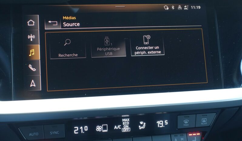 AUDI A3 SPORTBACK 35 TFSI 150 CH complet