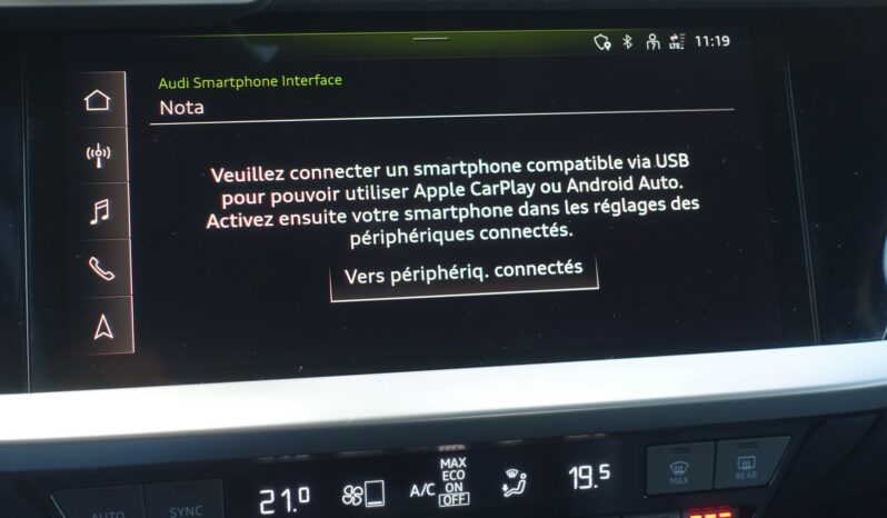 AUDI A3 SPORTBACK 35 TFSI 150 CH complet