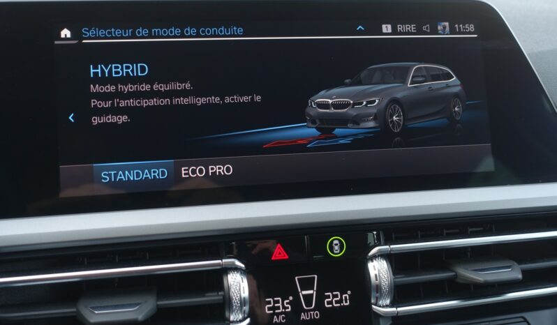 BMW 330 EA E-DRIVE HYBRIDE BVA 184 CH THERMIQUE + 110 CH ÉLECTRIQUE complet