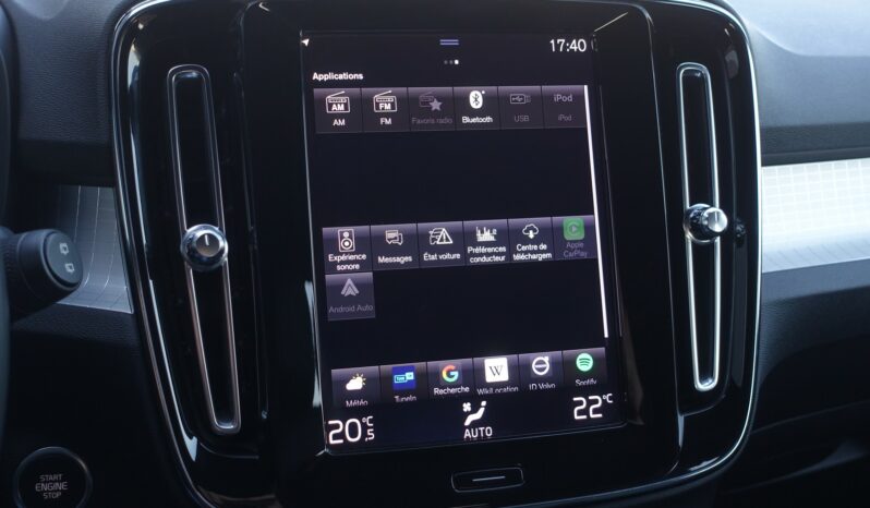 VOLVO XC 40 D3 2.0 L GEARTRONIC 150CH MOMENTUM complet