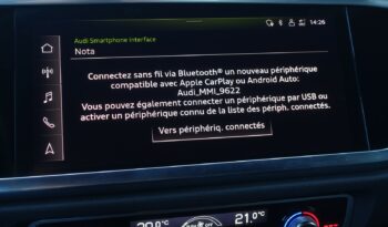 AUDI Q3 45 TFSI E S-TRONIC 245 CH HYBRIDE RECHARGEABLE  S-LINE complet