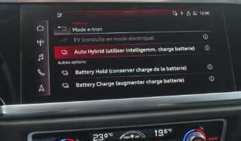 AUDI Q3 SPORTBACK 45 TFSI E S-TRONIC 245 CH HYBRIDE RECHARGEABLE S-LINE complet