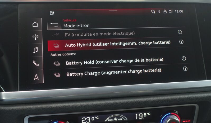 AUDI Q3 SPORTBACK 45 TFSI E S-TRONIC 245 CH HYBRIDE RECHARGEABLE S-LINE complet