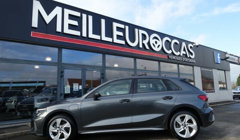 AUDI A3 SPORTBACK 40 TFSI E TRON S-TRONIC 204 CH HYBRIDE RECHARGEABLE  S-LINE complet