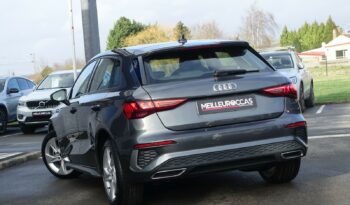 AUDI A3 SPORTBACK 40 TFSI E TRON S-TRONIC 204 CH HYBRIDE RECHARGEABLE  S-LINE complet