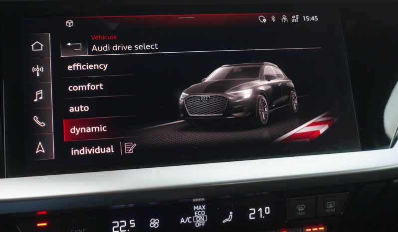 AUDI A3 SPORTBACK 40 TFSI E TRON S-TRONIC 204 CH HYBRIDE RECHARGEABLE  S-LINE complet