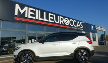 VOLVO XC 40 T4 HYBRIDE RECHARGEABLE GEARTRONIC 211 CH  R-DESIGN complet