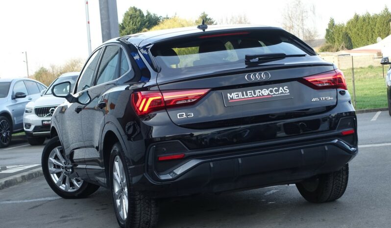 AUDI Q3 SPORTBACK 45 TFSI E S-TRONIC 245 CH HYBRIDE RECHARGEABLE complet