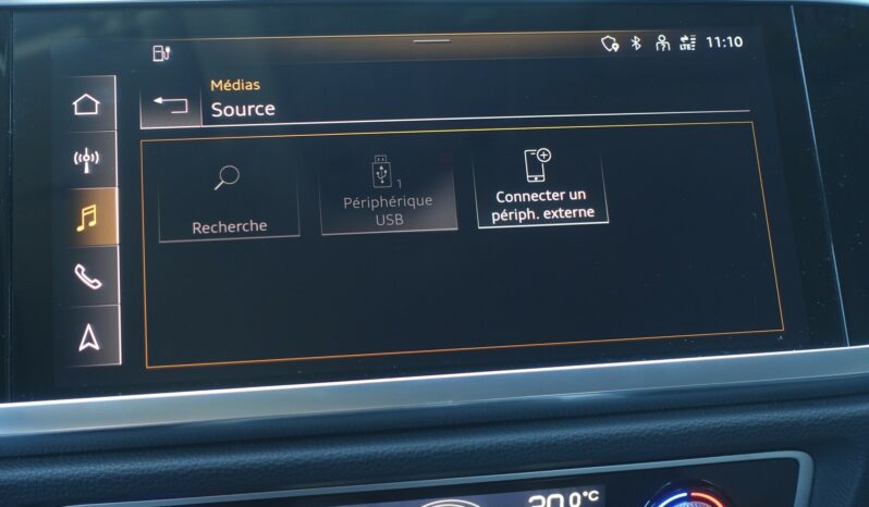 AUDI Q3 SPORTBACK 45 TFSI E S-TRONIC 245 CH HYBRIDE RECHARGEABLE complet