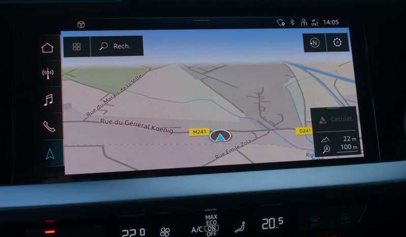 AUDI A3 SPORTBACK 40 TFSI E TRON S-TRONIC 204 CH HYBRIDE RECHARGEABLE S-LINE complet