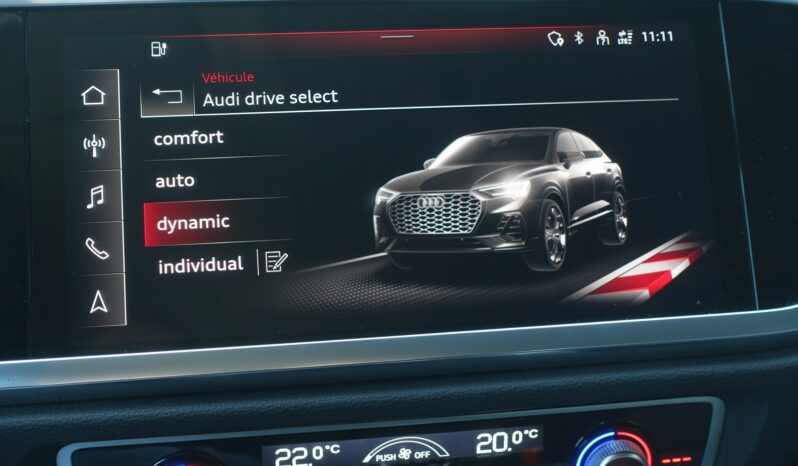 AUDI Q3 SPORTBACK 45 TFSI E S-TRONIC 245 CH HYBRIDE RECHARGEABLE complet