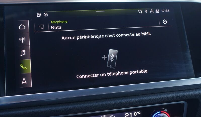 AUDI Q3 SPORTBACK 45 TFSI E S-TRONIC 245 CH HYBRIDE RECHARGEABLE complet