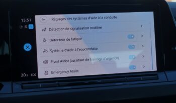 VOLKSWAGEN GOLF VIII HYBRIDE RECHARGEABLE 204 CH  STYLE complet