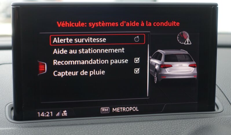 AUDI A3 SPORTBACK 2.0L TDI 150 CH complet