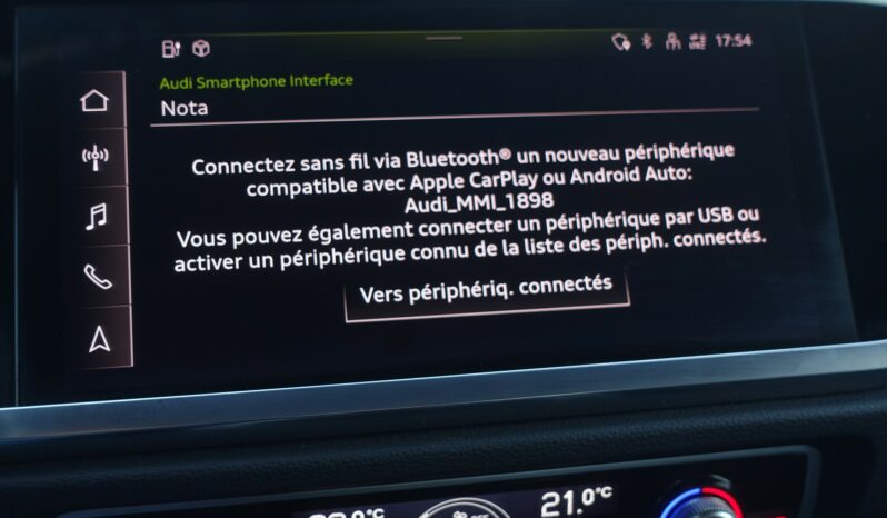 AUDI Q3 SPORTBACK 45 TFSI E S-TRONIC 245 CH HYBRIDE RECHARGEABLE complet