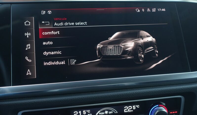 AUDI Q3 SPORTBACK 45 TFSI E S-TRONIC 245 CH HYBRIDE RECHARGEABLE complet