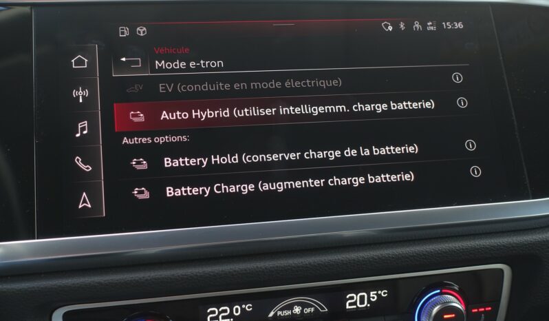 AUDI Q3 45 TFSI E S-TRONIC 245 CH HYBRIDE RECHARGEABLE complet