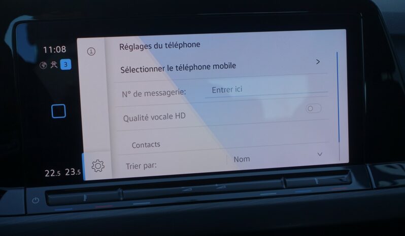 VOLKSWAGEN GOLF VIII HYBRIDE RECHARGEABLE 204 CH  STYLE complet