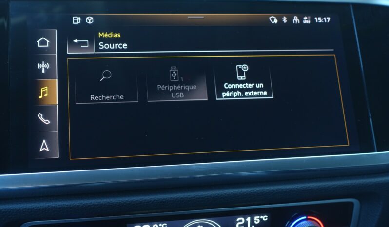 AUDI Q3 SPORTBACK 45 TFSI E S-TRONIC 245 CH HYBRIDE RECHARGEABLE complet