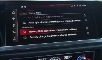 AUDI Q3 SPORTBACK 45 TFSI E S-TRONIC 245 CH HYBRIDE RECHARGEABLE complet