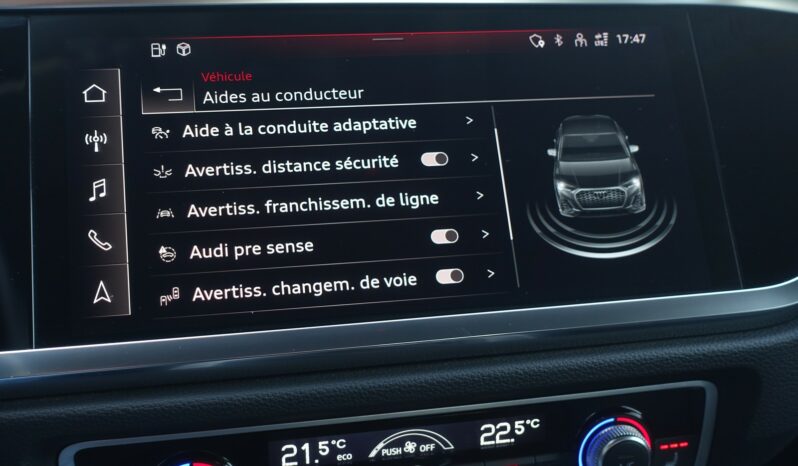 AUDI Q3 SPORTBACK 45 TFSI E S-TRONIC 245 CH HYBRIDE RECHARGEABLE complet