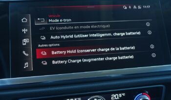 AUDI Q3 SPORTBACK 45 TFSI E S-TRONIC 245 CH HYBRIDE RECHARGEABLE complet