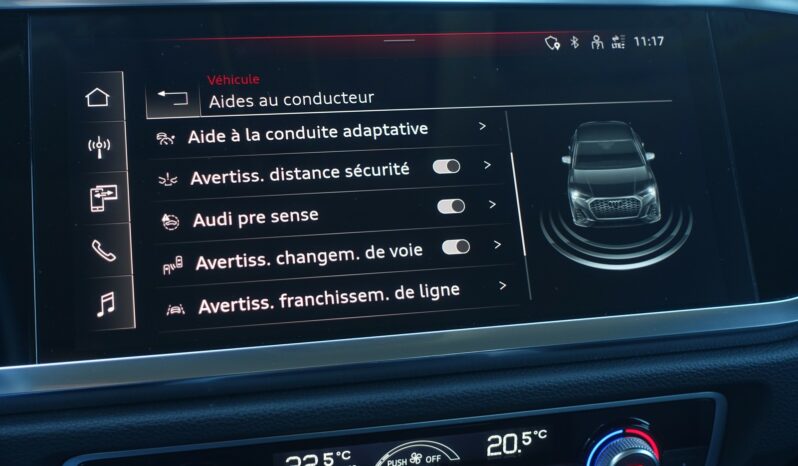AUDI Q3 SPORTBACK 45 TFSI E S-TRONIC 245 CH HYBRIDE RECHARGEABLE complet