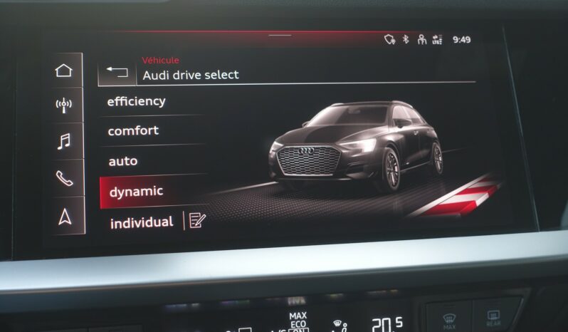 AUDI A3 SPORTBACK 40 TFSI E TRON S-TRONIC 204 CH HYBRIDE RECHARGEABLE S-LINE complet