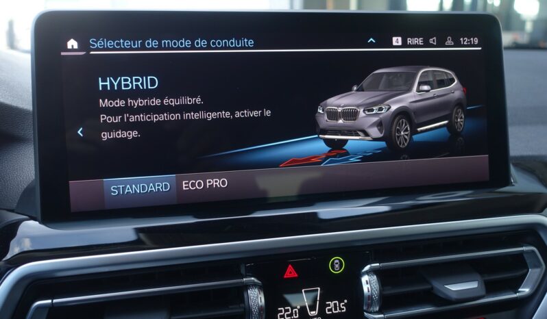 BMW X3 X-DRIVE 30EA HYBRIDE RECHARGEABLE 292 CH BVA complet