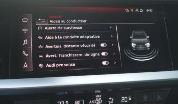 AUDI A3 SPORTBACK 40 TFSI E TRON S-TRONIC 204 CH HYBRIDE RECHARGEABLE S-LINE complet