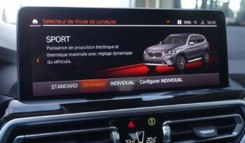 BMW X3 X-DRIVE 30EA HYBRIDE RECHARGEABLE 292 CH BVA complet