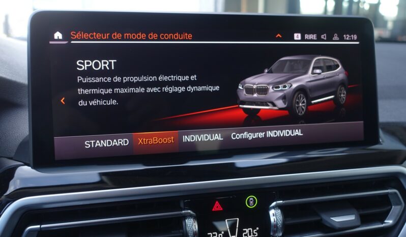 BMW X3 X-DRIVE 30EA HYBRIDE RECHARGEABLE 292 CH BVA complet