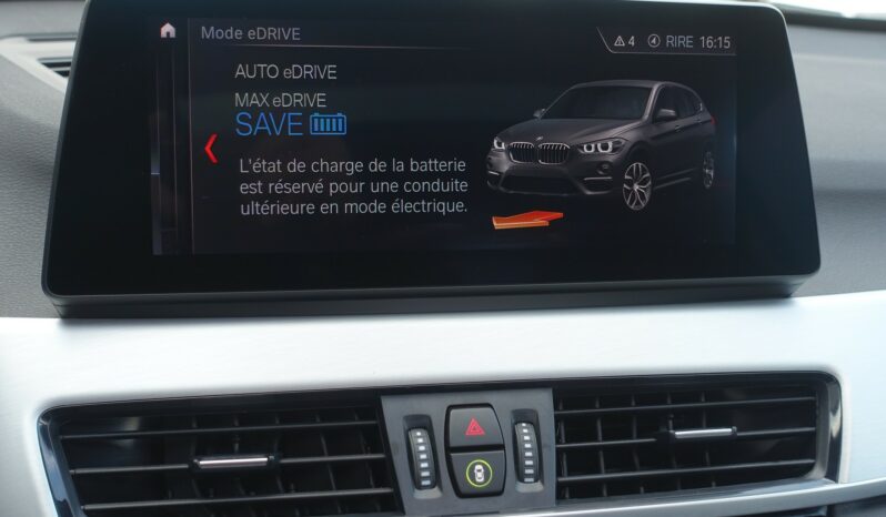 BMW X1 X-DRIVE 25EA HYBRIDE RECHARGEABLE 220 CH BVA complet