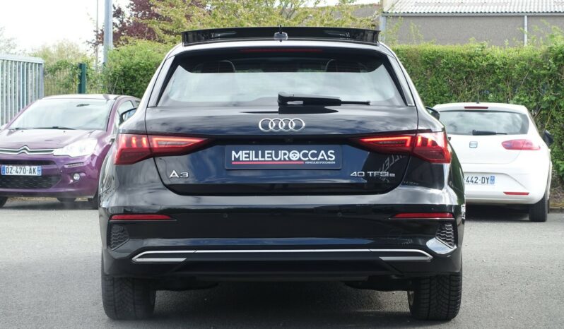 AUDI A3 SPORTBACK 40 TFSI E S-TRONIC 204 CH HYBRIDE RECHARGEABLE complet