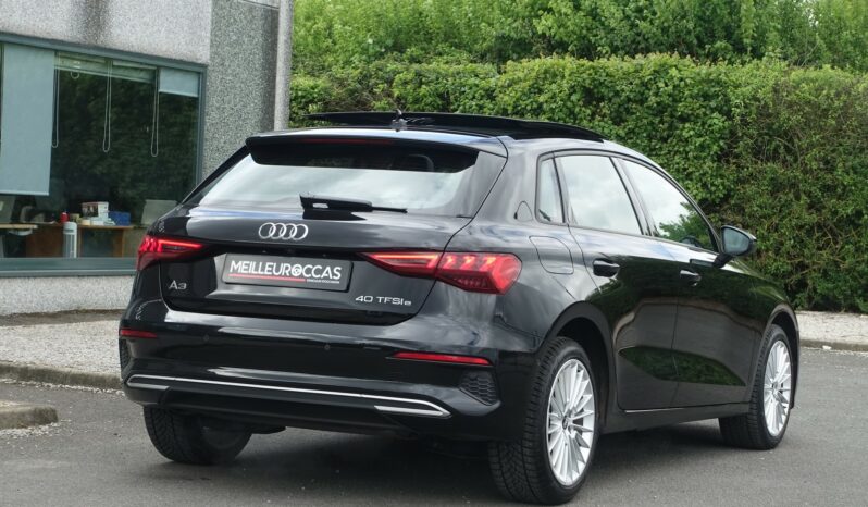 AUDI A3 SPORTBACK 40 TFSI E S-TRONIC 204 CH HYBRIDE RECHARGEABLE complet