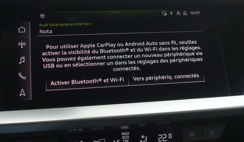 AUDI A3 SPORTBACK 30 TFSI S-TRONIC complet