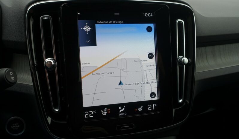 VOLVO XC 40 T5 HYBRIDE RECHARGEABLE GEARTRONIC 262 CH  INSCRIPTION complet