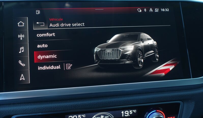 AUDI Q3 SPORTBACK 45 TFSI E S-TRONIC HYBRIDE RECHARGEABLE 245 CH complet