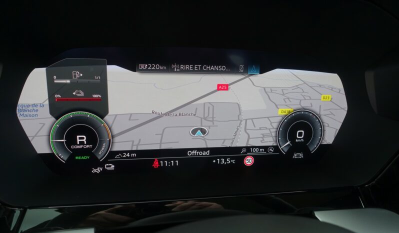 AUDI A3 SPORTBACK 40 TFSI E S-TRONIC 204 CH HYBRIDE RECHARGEABLE complet