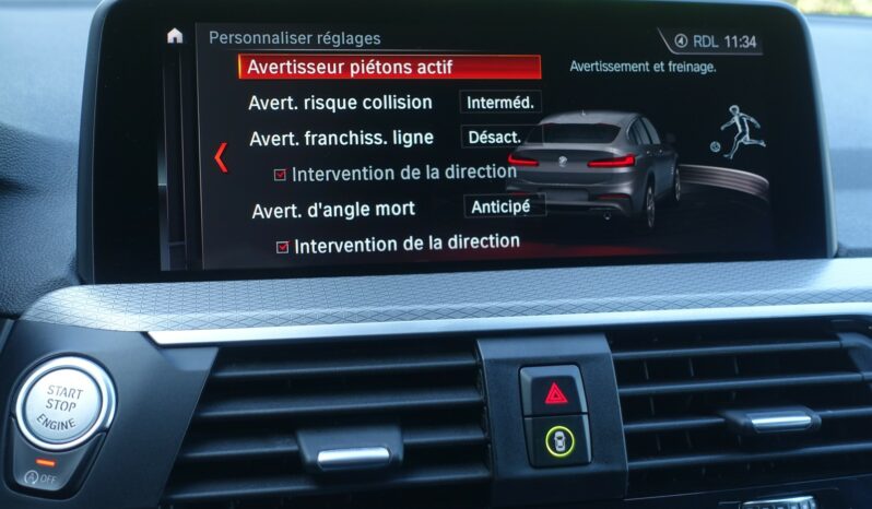 BMW X4 X-DRIVE 30 DA 265 CH PACK M complet