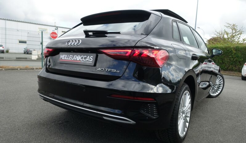 AUDI A3 SPORTBACK 40 TFSI E S-TRONIC 204 CH HYBRIDE RECHARGEABLE complet