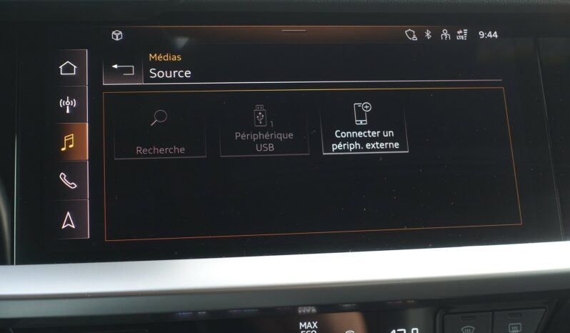 AUDI A3 SPORTBACK 40 TFSI E TRON S-TRONIC 204 CH HYBRIDE RECHARGEABLE complet