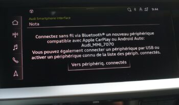 AUDI A3 SPORTBACK 40 TFSI E TRON S-TRONIC 204 CH HYBRIDE RECHARGEABLE complet