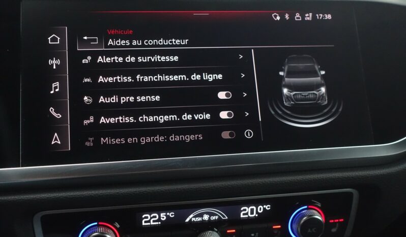 AUDI Q3 SPORTBACK 45 TFSI E S-TRONIC HYBRIDE RECHARGEABLE 245 CH S-LINE complet