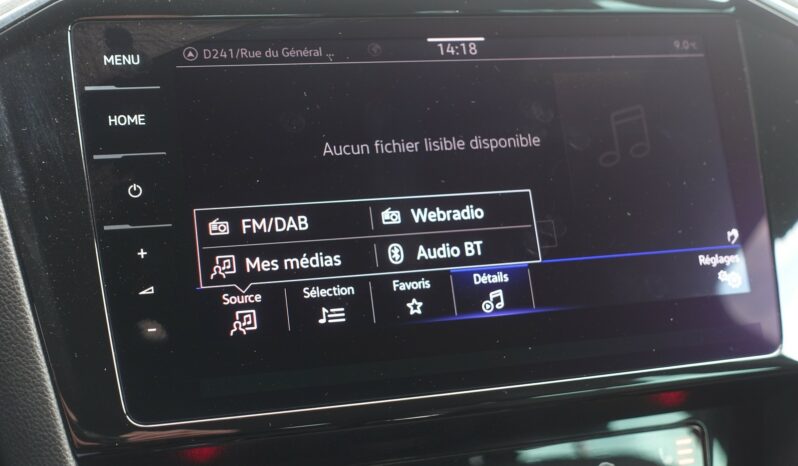 VOLKSWAGEN PASSAT SW 218 CH GTE HYBRIDE RECHARGEABLE DSG complet