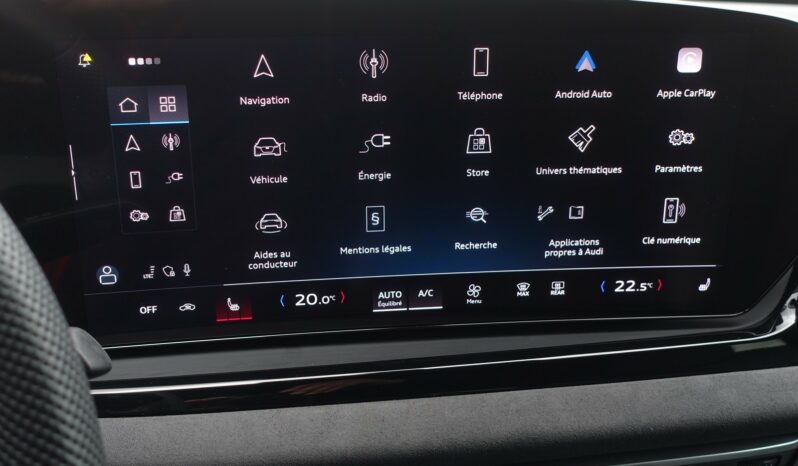 NOUVELLE AUDI A5 E-HYBRIDE 299 CH QUATTRO S-TRONIC S-LINE complet