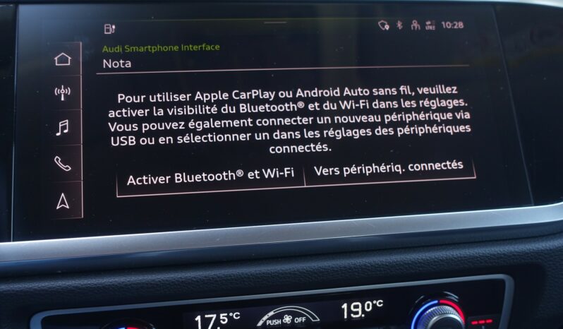 AUDI Q3 45 TFSI E S-TRONIC 245 CH HYBRIDE RECHARGEABLE complet