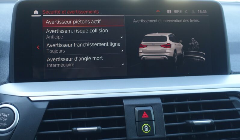 BMW X3 S-DRIVE 18DA BVA complet